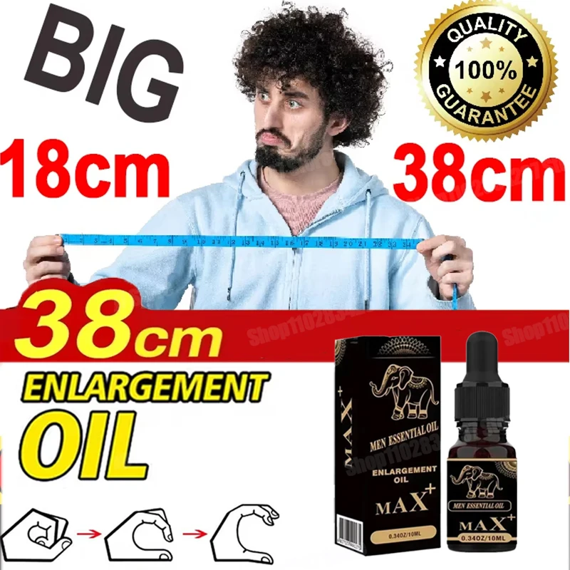 Улучшенное мужское масло для увеличения эрекции повышения роста улучшения
