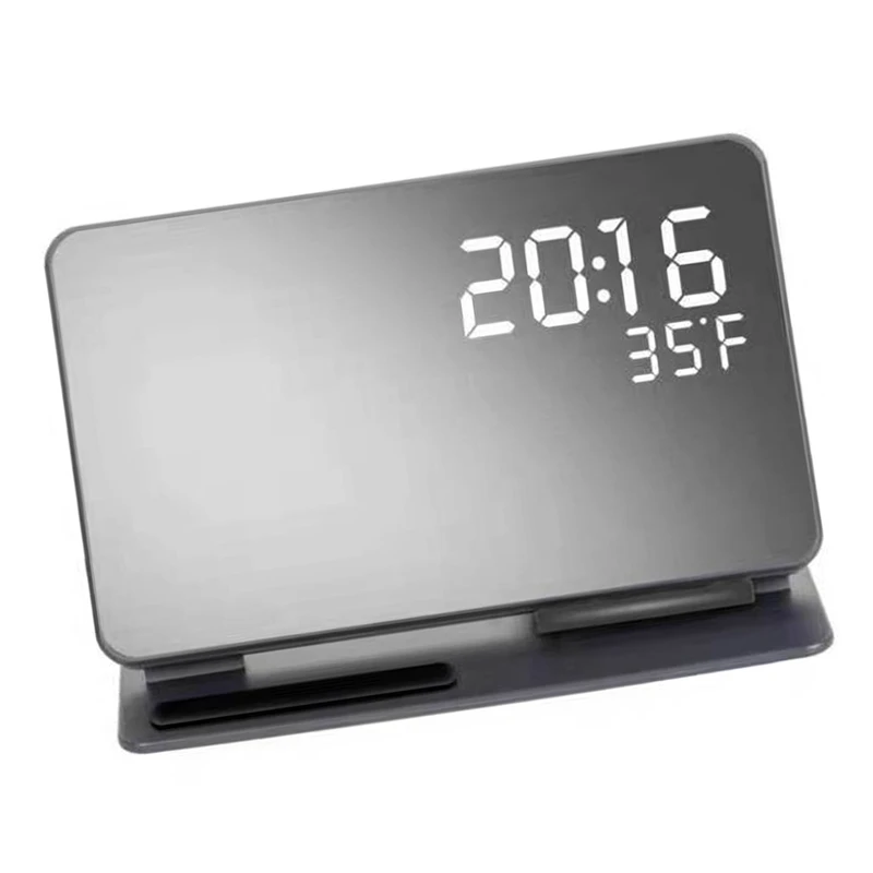 

Беспроводное зарядное устройство 2 в 1, часы 15 Вт, быстрая зарядка с дисплеем для iPhone 13/12/11 Pro/Max/XR/XS/X/Samsung Galaxy S10/S10 +