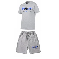 2022 new trapstar mens tracksuit set shirt shorts sets jogging pants sportswear summer streetwear harajuku tops tshirt suit