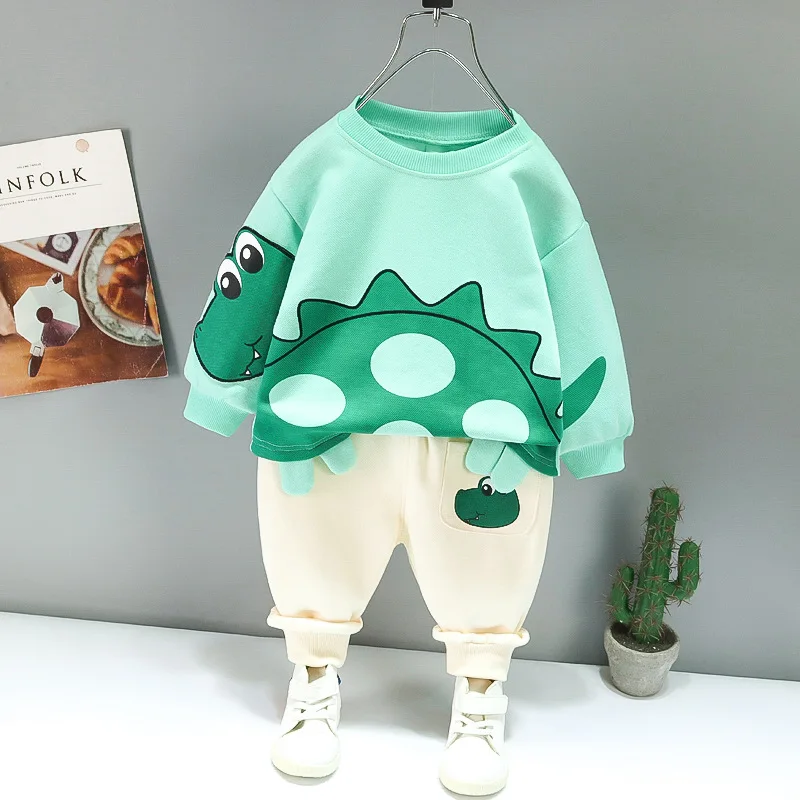 

Infant Clothing For Baby Girl Clothes Set 2022 Autumn Spring kids Boy animal style Clothes T-shirt+Pants 2pcs Suit Baby Costume