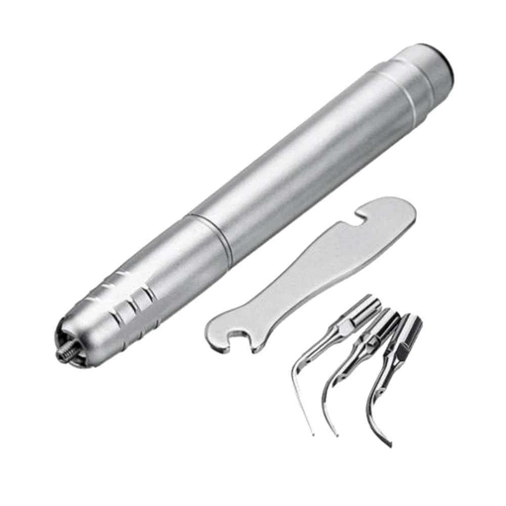 

Dental Ultrasonic Air Scaler Handpiece 3 Tips Air Scaling Polishing Tools Teeth Whitening Cleaner,4 Holes