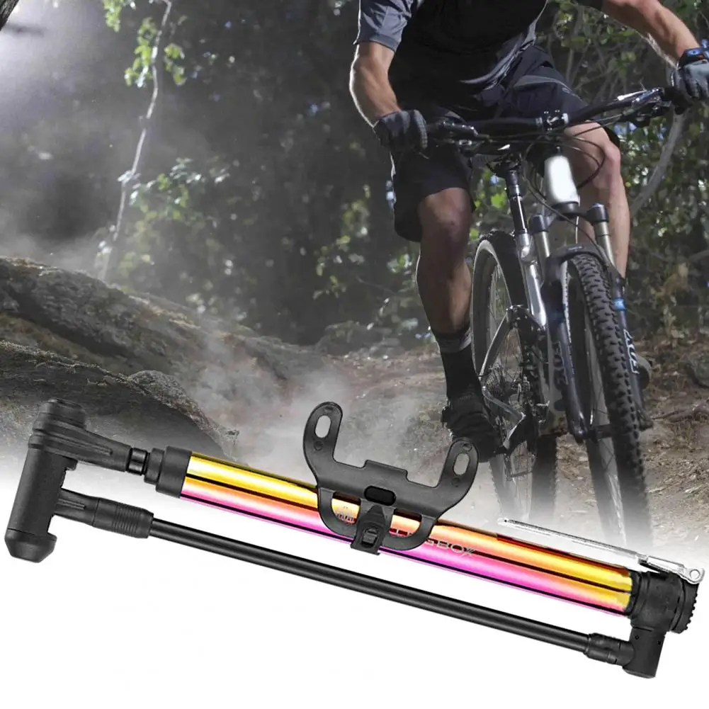 

Labor Saving Practical Wear-resistant Bicycle Pump Reusable Tire Inflator Double Head Valve for Bike
