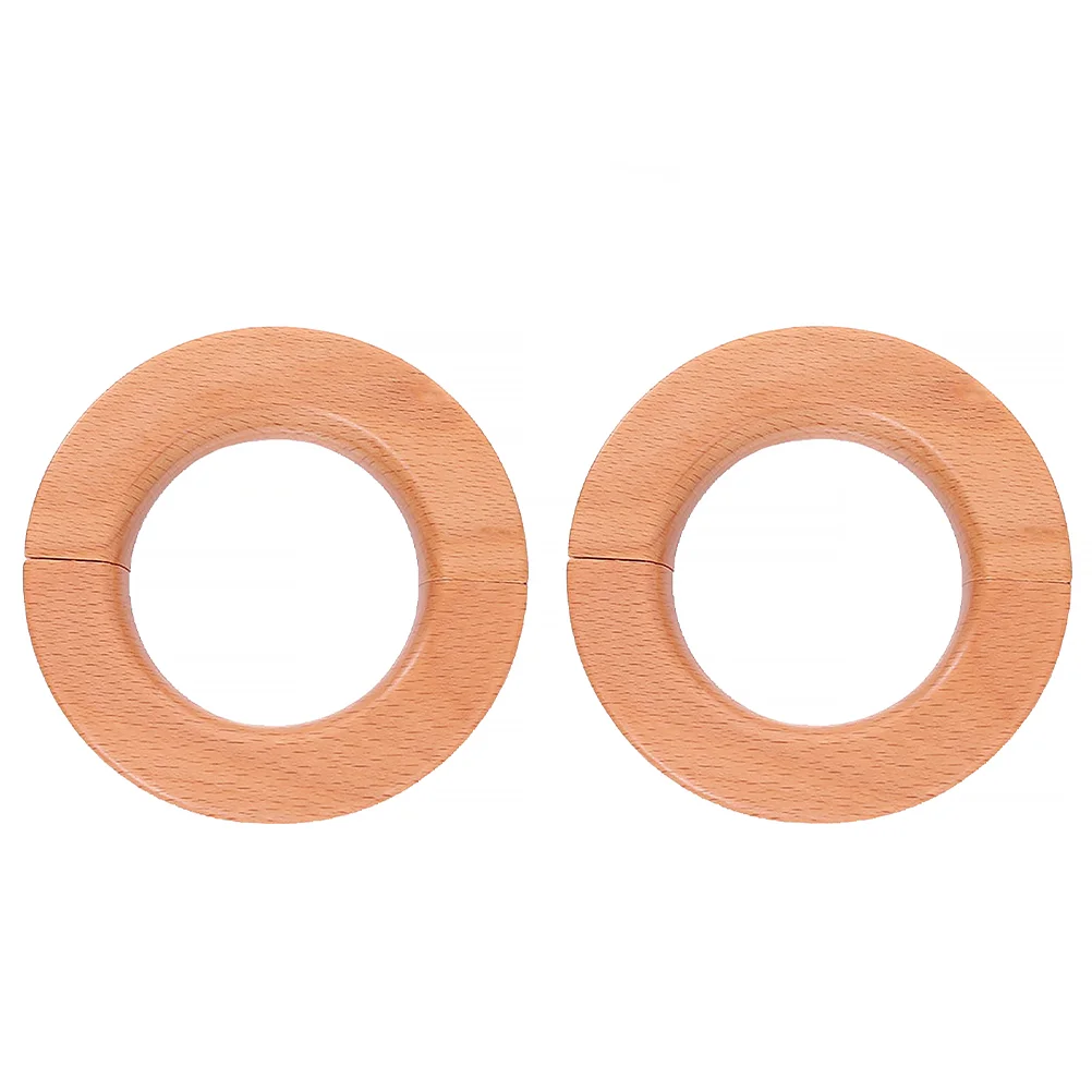 

2pcs Curtain Buckle Magnetic Durable Buckle Clamp Clasp Tieback for Curtain Home