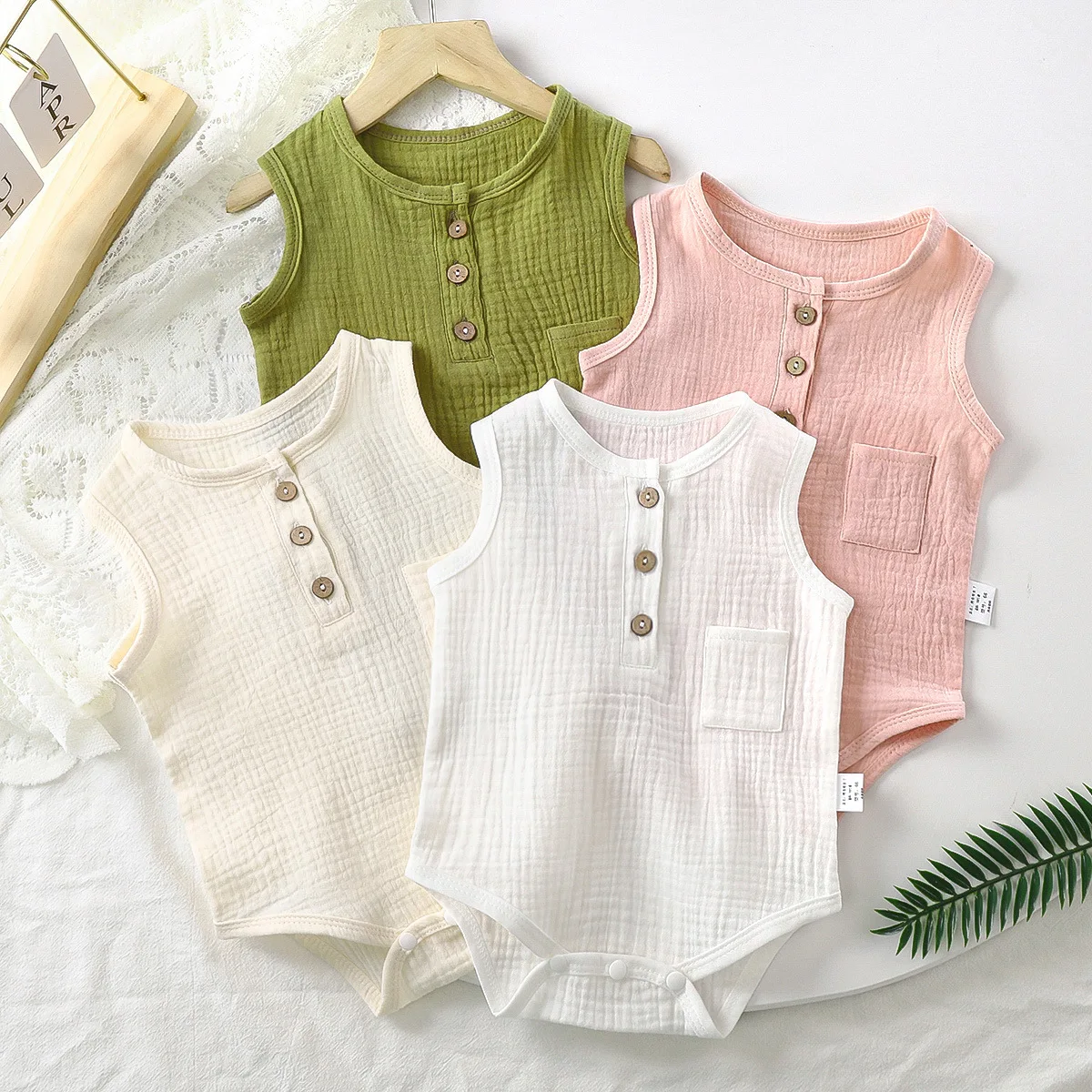 

Комбинезоны для новорожденных, детская цельная летняя одежда, тонкая детская треугольная сумка, одежда для весны и лета, наряд для скалолазания