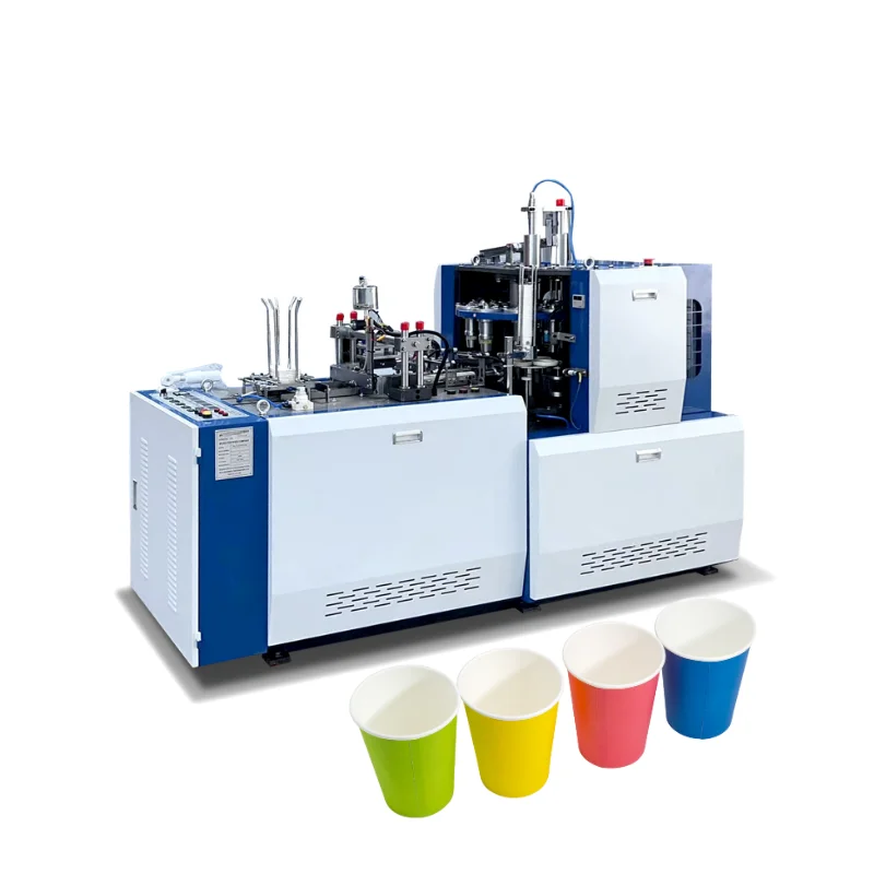 Фото Высокоскоростная машина для формования бумажных стаканов на заказ, заводская цена, оборудование для производства бумажных стаканов для малого бизнеса №2