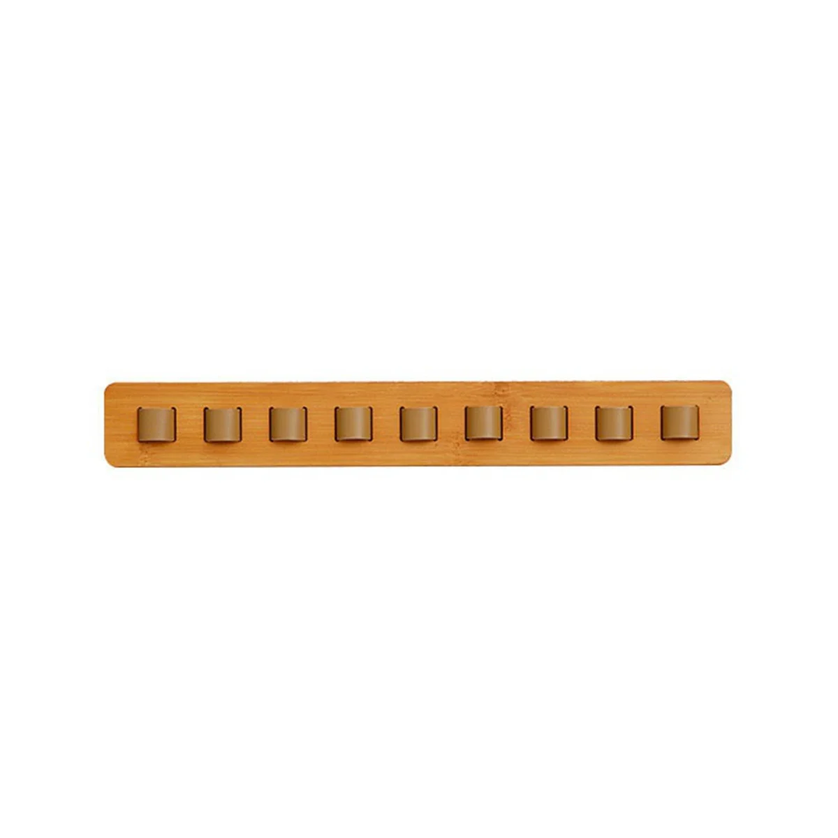 

Brown Sunglass Organizer Wall Mount, Wood Eyeglass Storage Holder, Glasses Rack for Multiple Eyewear Display Men Women