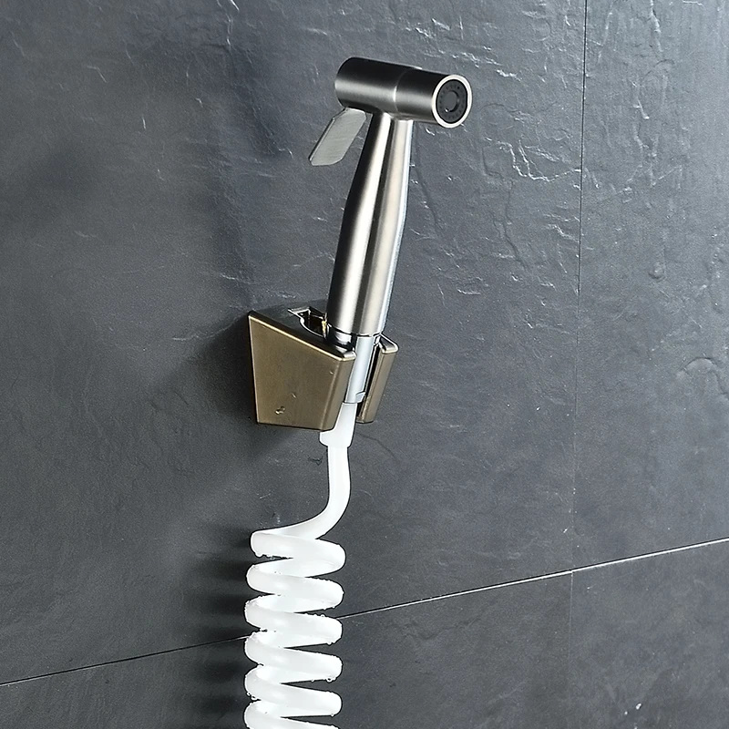 

High Quality Handheld Toilet bidet sprayer set Kit Stainless Steel Hand Bidet for Bathroom hand sprayer shower head self clean