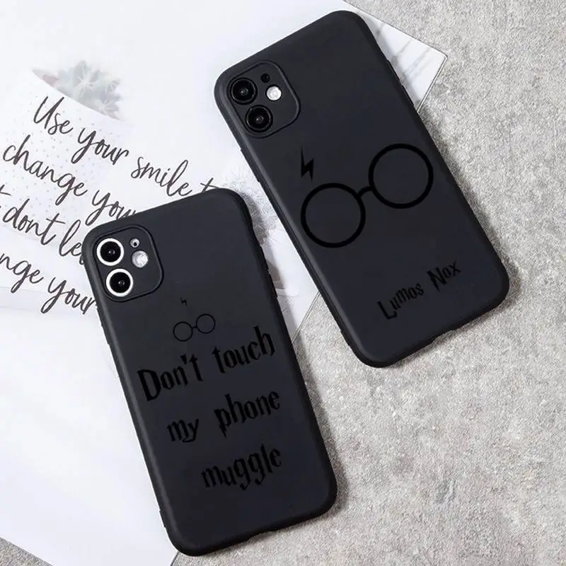 

Magic Potter Movie-Design Harries Cartoon Phone Case For iphone 14 Plus 13 12 Mini 11 Pro XS Max X XR Cover