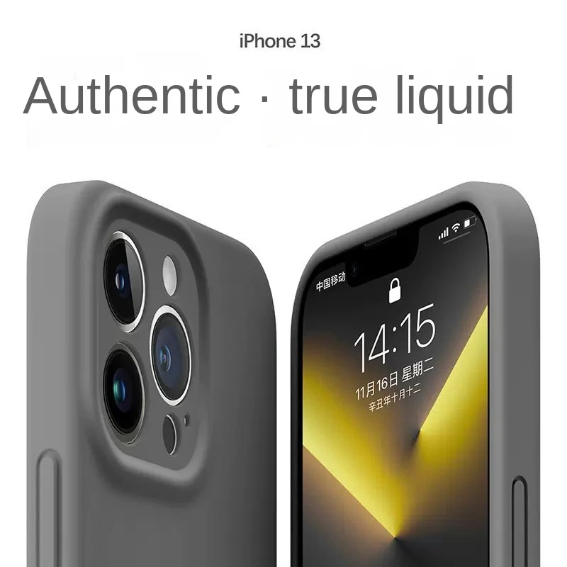 

New Liquid Silicone Phone Cases For Iphone 14 Plus 13 12 Pro Max Soft Case Apple 14promax 13 12 Pro Case Wholesale