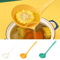 oil soup separate spoon kitchen cooking utensils spoon plastic long handle food soup separation spoon filter separator tableware