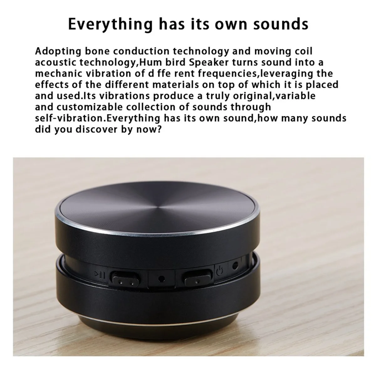 Портативный совместимый динамик костной проводимости стереозвук Bluetooth-динамик