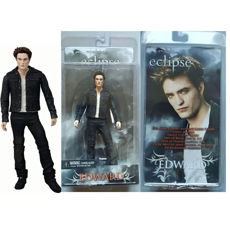 NECA Эдвард Сага-экшн-фигурки Сумерки Затмение вампира коллекция игрушек |