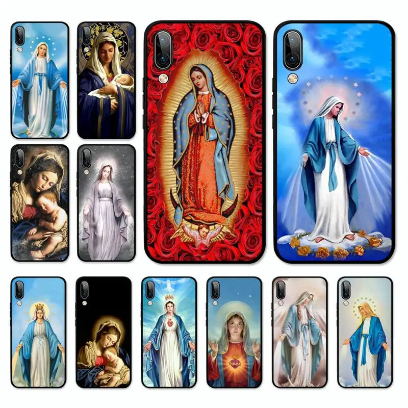 

Virgin Mary and Christ Phone Case For OPPO A9 A7 A3S A1K F5 Reno 2 Z Realme 6 5 Pro C3 Vivo Y91C Y51 Y31 Y19 Y17 Y11 V17