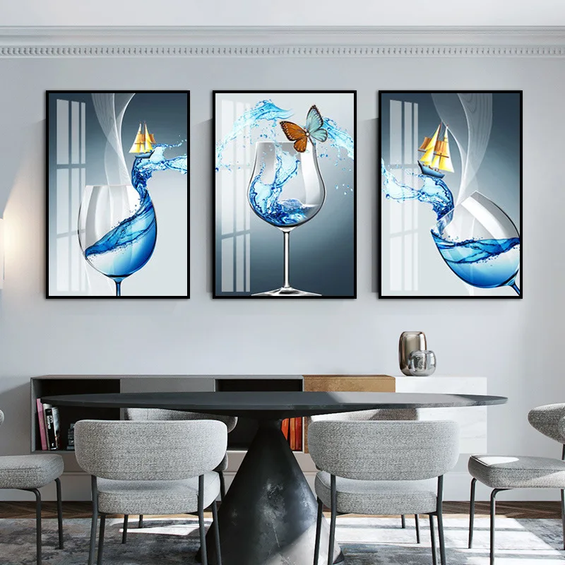 

3 шт. картины RELIABLI ART "Красное вино", канвас