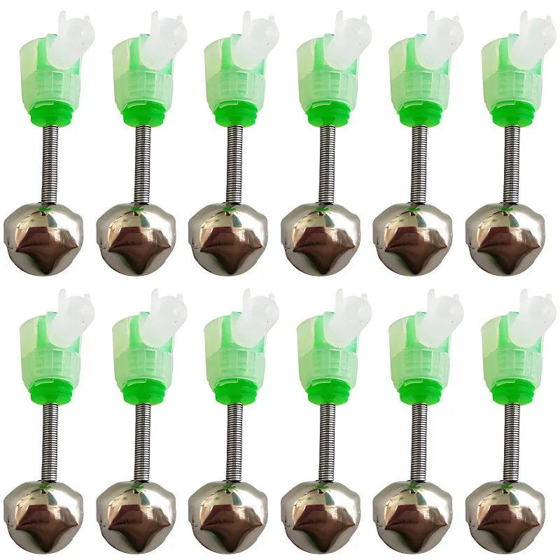 

5/10pcs Fish Bite Lure Alarm Fishing Bite Alarms Fishing Rod Bell Rod Clamp Tip Clip Bells Fishing Accessory Outdoor Bells Clip