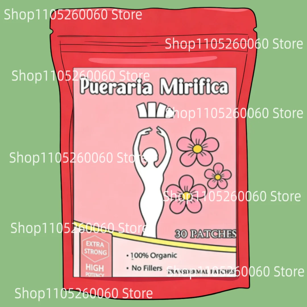 Фото Прозрачные пластыри Pueraria Mirifica, с пажитником, коренем дикого ями, лучшие пластыри Fo Women 30 №1