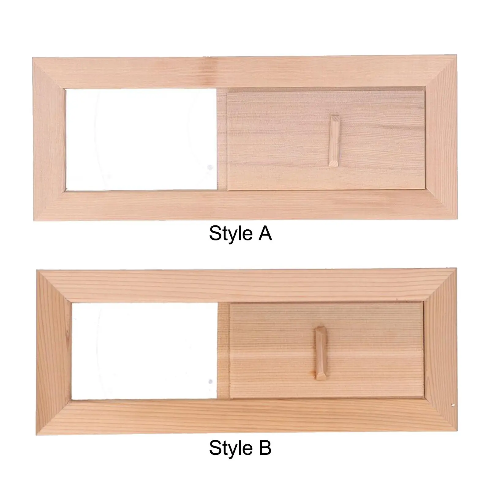 

Вентиляционная решетка для сауны, деревянная прямоугольная Регулируемая паровая панель для сауны, паровой комнаты, аксессуары
