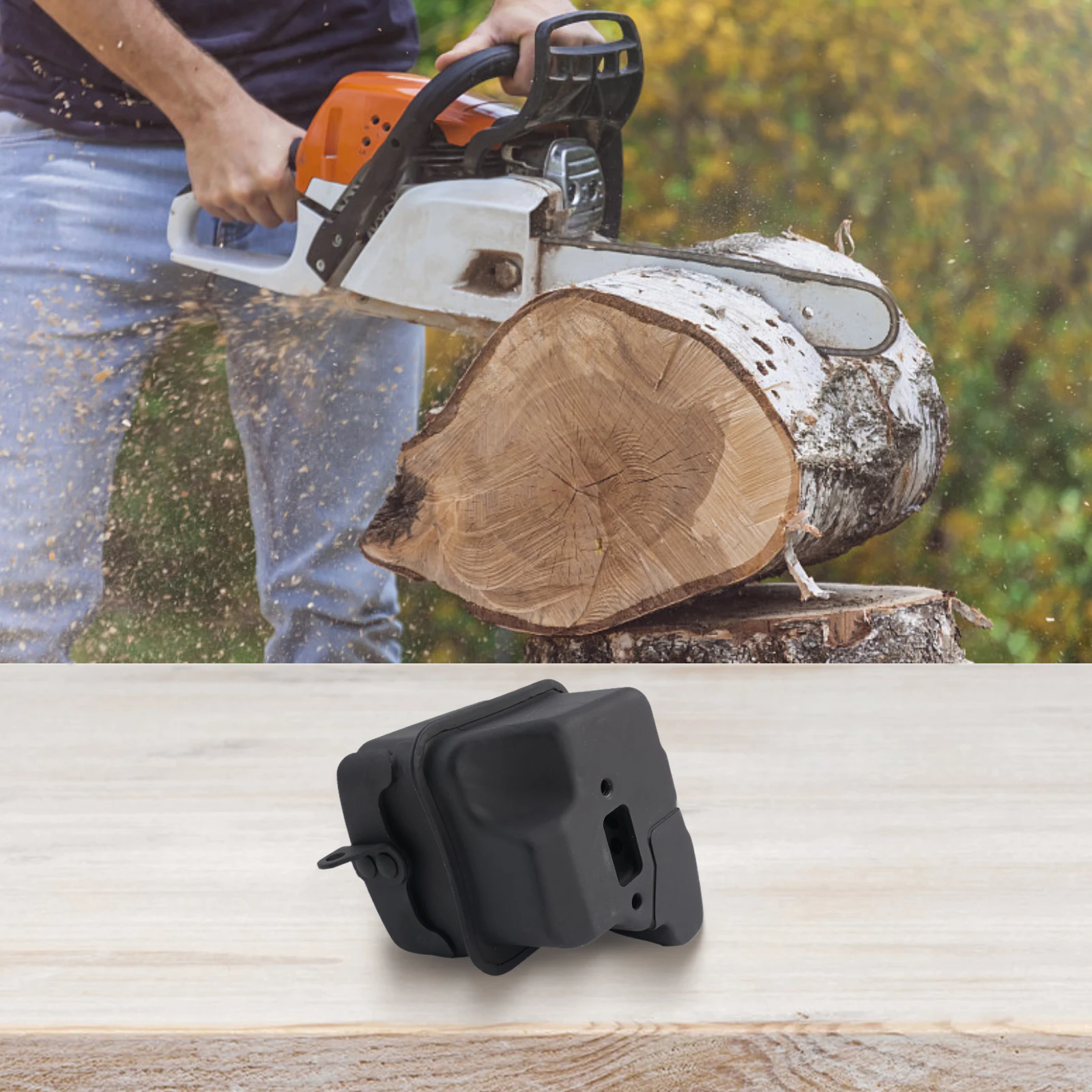 1 шт. комплект глушителя выхлопной пилы 1135 140 0650 0651 замена для Ms341 Ms361 Ms361c