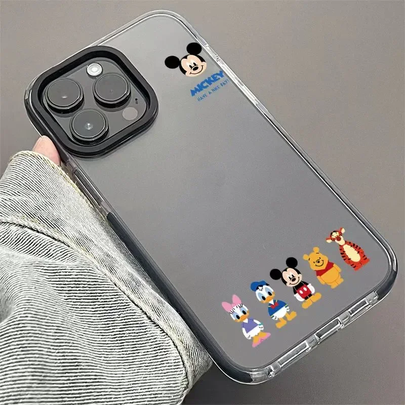 Новинка чехол для телефона с героями Диснея Микки Минни Маус Дональд Дак друг iPhone