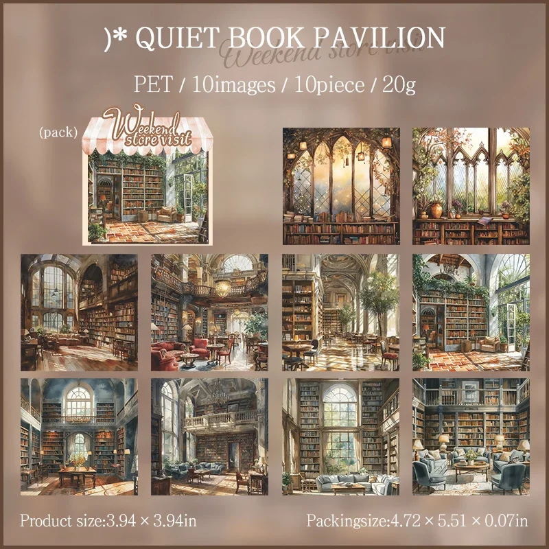 

Набор стикеров JIANWU Weekend Shop Series