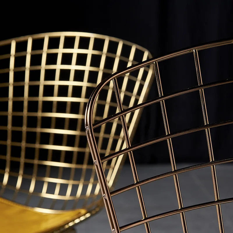 Скандинавская сетчатая красная спинка стула простой компьютерный стул для