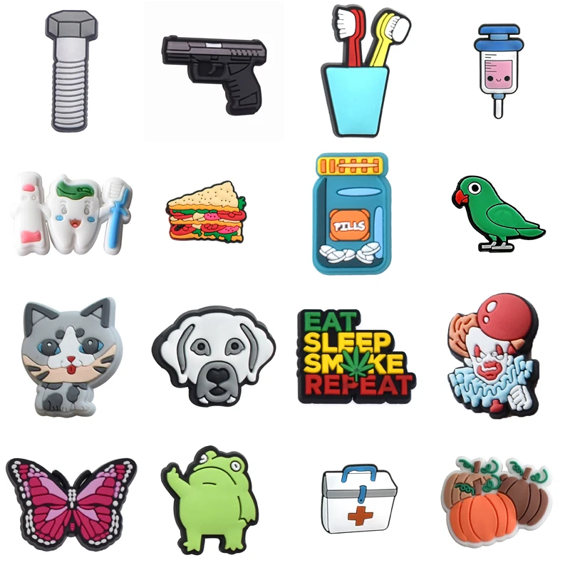 

Set Jeans Gifts Men Shoe Charms Kids Decorations for Crocs Girl Boy Shoes Accessories Women Charm Packs Wholesale Bulk Para Pins