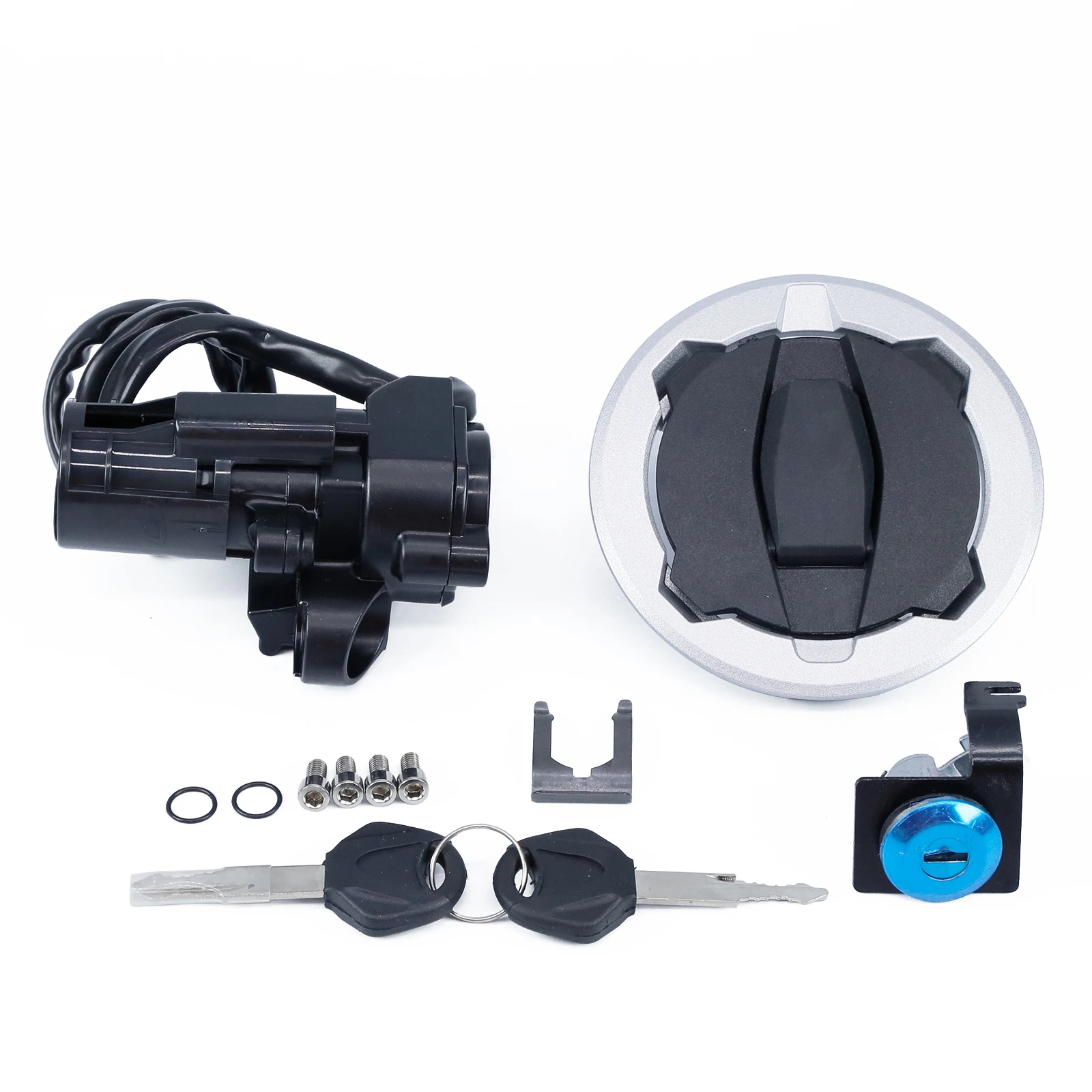 FXCNC мотоциклетный переключатель зажигания крышка топливного бензобака набор