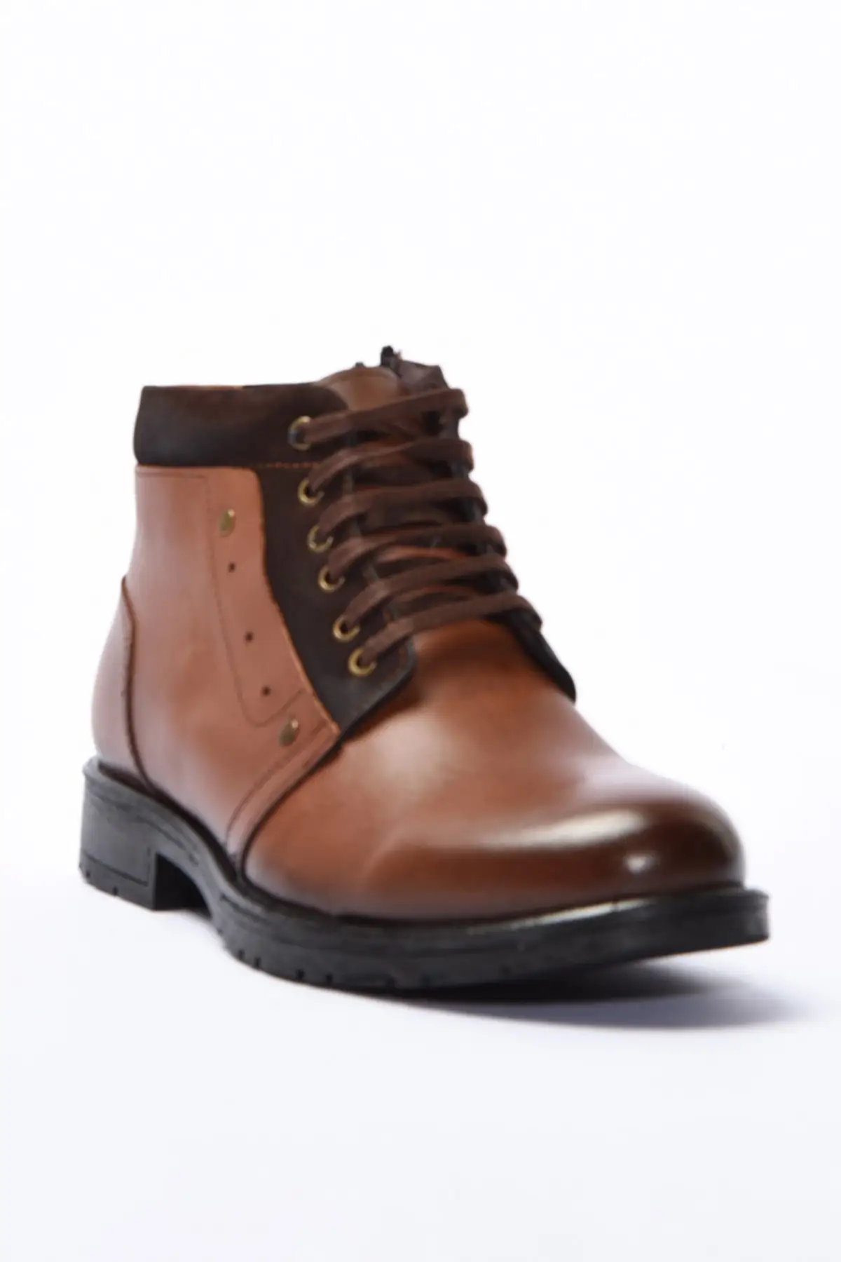 

Genuine leather tan modern zipper paint Outdoor Casual Warm Activities Hiking Work Boots