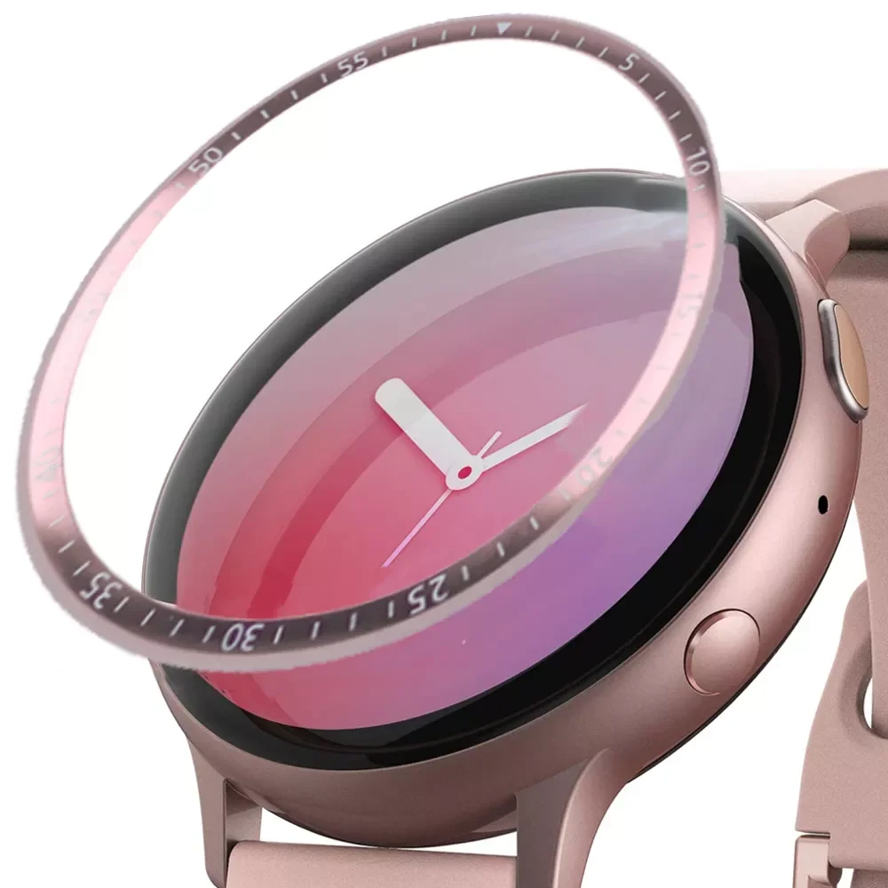 Case For Samsung Galaxy Watch active 2 40mm 44mm Protector Bezel Ring Accessories Adhesive Metal Bumper Cover Active2 40 44 mm