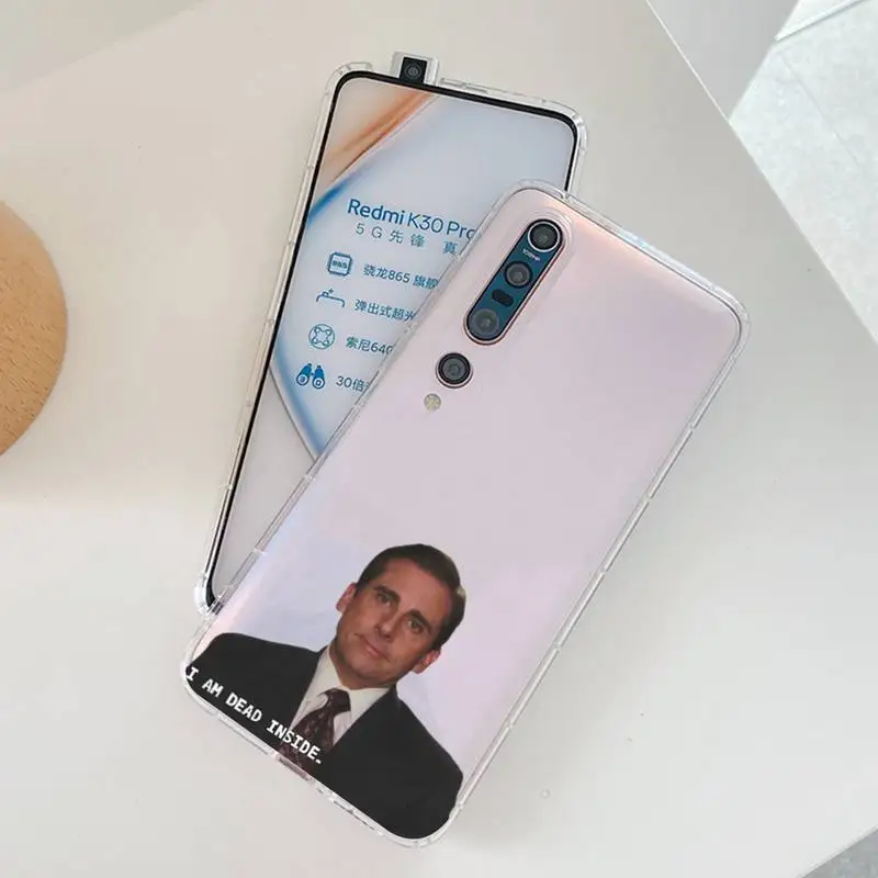 the office tv show what she said phone case for redmi note 5 7 8 9 10 a k20 pro max lite for xiaomi 10pro 10t free global shipping