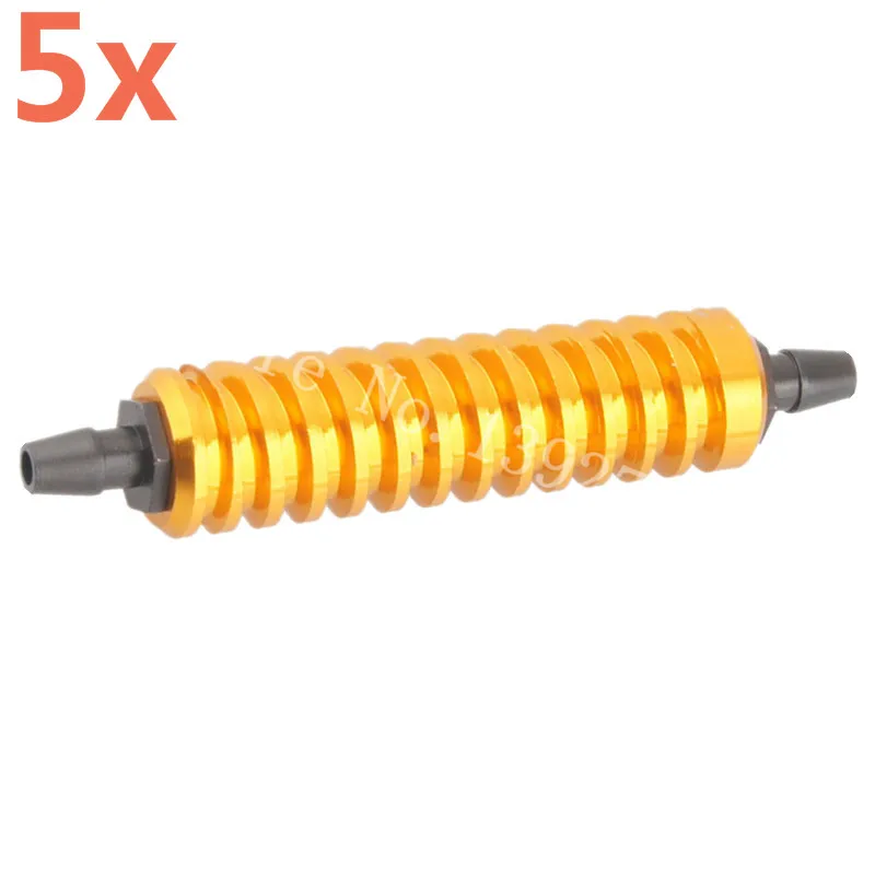 Оптовая продажа 5 шт./лот RC автомобили топливный бак воздушный охладитель 1/8 нитро