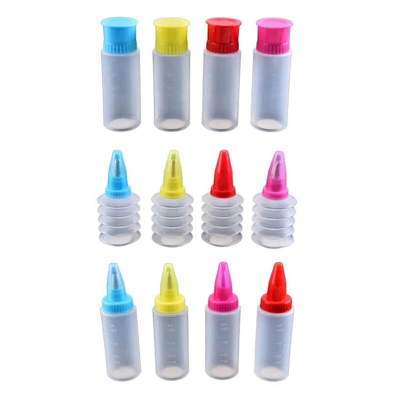 

Squeeze Squirt Bottles for DIY Cupcake Cookie Cake Decorating Sugarcraft Baking