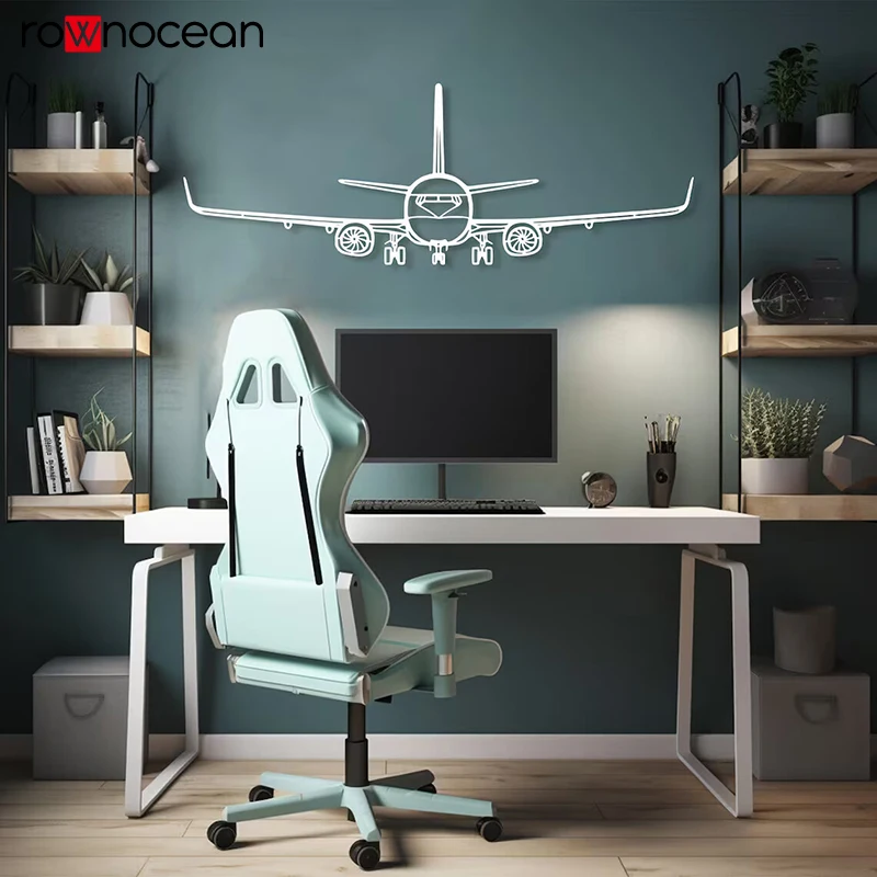 

Настенная наклейка ROWNOCEAN Самолет из винила