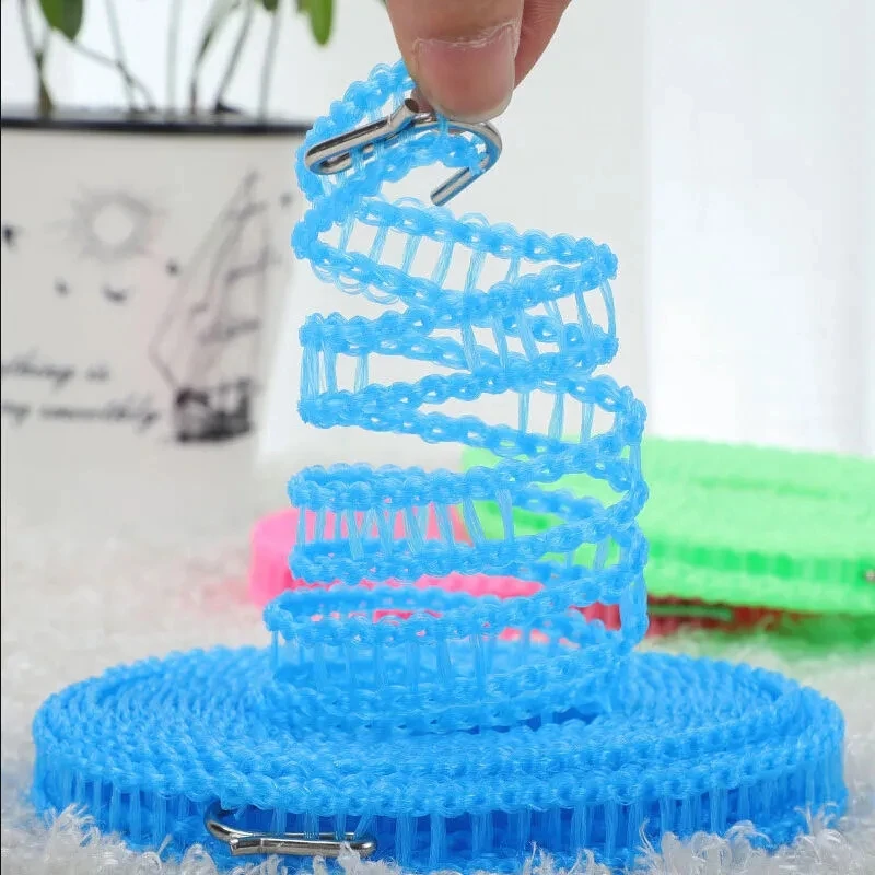 Барьерная бельевая веревка 3 м нескользящая для одежды ветрозащитная дома и