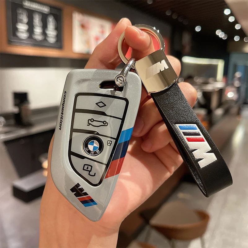 

Чехол для автомобильного ключа для BMW 1, 2, 3, 5, 6, 7 8 серии X1 X2 X3 X4 X5 X6 X7 Z4 3 4 кнопки, автоматический пульт дистанционного управления, защитные аксессуары