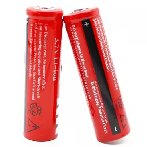 100%. Оригинал. Brc18650.аккумулятор de.litio.3.7V.voltios.4800mah.recargable.de.Li-ion для elban. Potenza. linterna. |