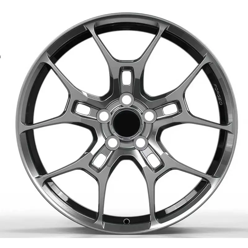Фото Колёсные диски Custom Track Ready Bright Black Concave для гоночных автомобилей, 15 16 17 18 19 дюймов, 5x100 5x1143 5x120, для Type R M3 M4 M2 №2