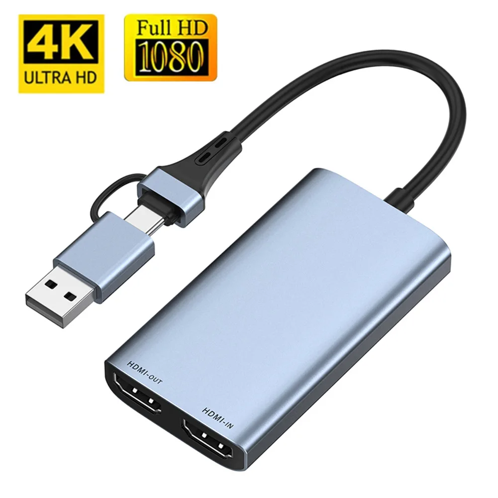 Блок видеозахвата HD 1080P 4K 60 Гц USB HDMI |