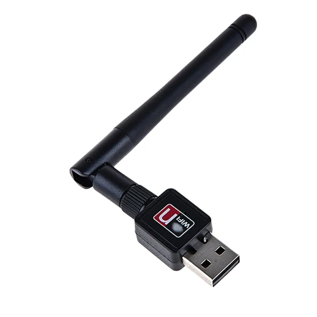 

MT7601 150 Мбит/с USB Wi-Fi адаптер беспроводная сетевая карта с 2 дБи антенной для фото