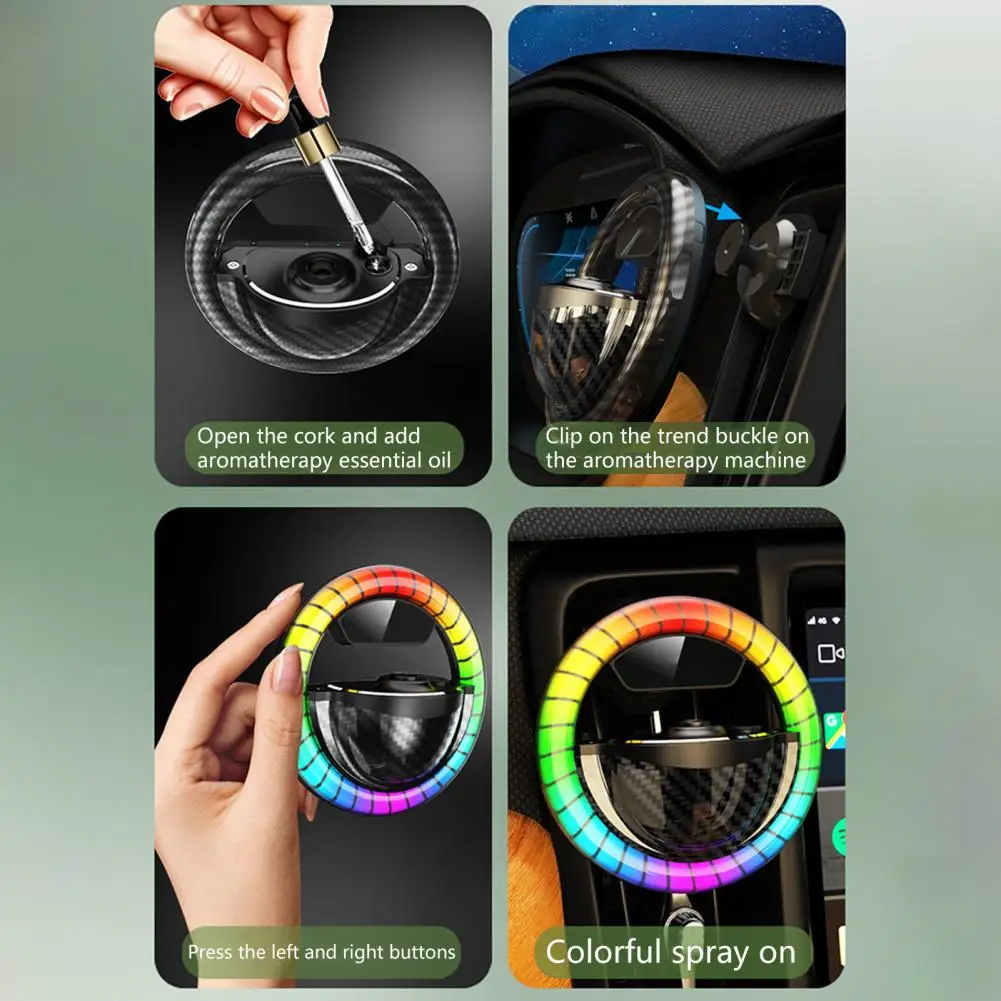 Автомобильный освежитель воздуха 1 комплект практичный узор из углеродного