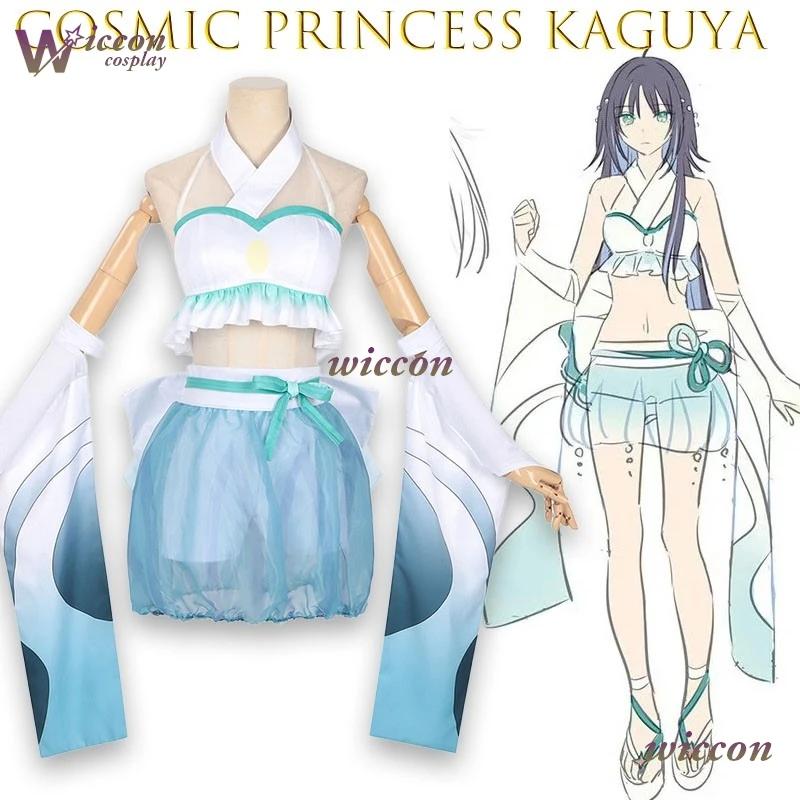Фото Костюм для танцев и плавания Ksha/ Cosmic Princess Kaguya Kakei Yukata, аниме-костюм Komezawa Noyori с длинными рукавами для Хэллоуина №3