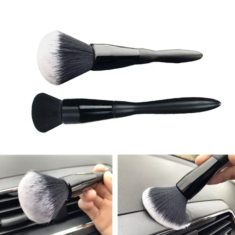 

Car Super Soft Hair Detail Brush Auto Interior Brush Electrostatic Dust Remove Tools Car Engine Wheels Wash Brushes Tool