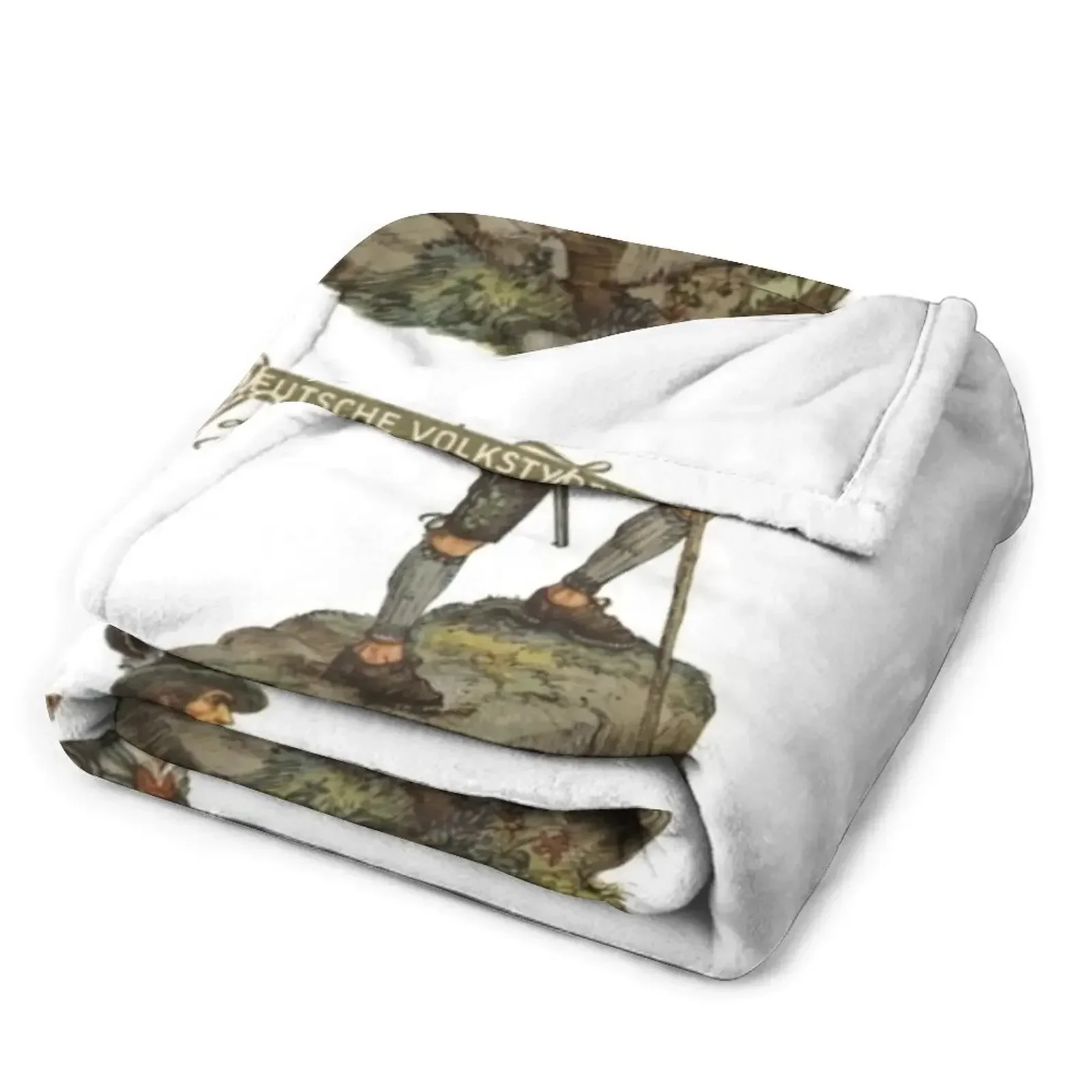 Баварский охотник...Bayrischer J?ger Плед Полярное теплое зимнее одеяло для дивана