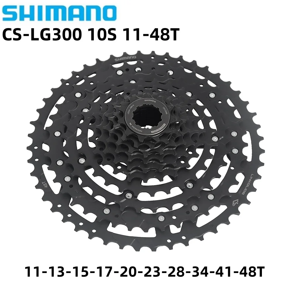 Shimano CS LG300 9 10-скоростная кассетная звездочка MTB CS-LG300 Кассета 9S 10S 9V 10V 11-36T 41T 48T