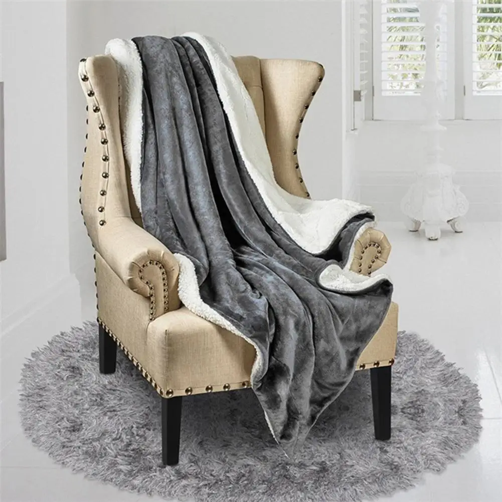 

Camping Rug Useful Washable Polyester 150x200cm Summer Air Conditioning Blanket Household Supplies