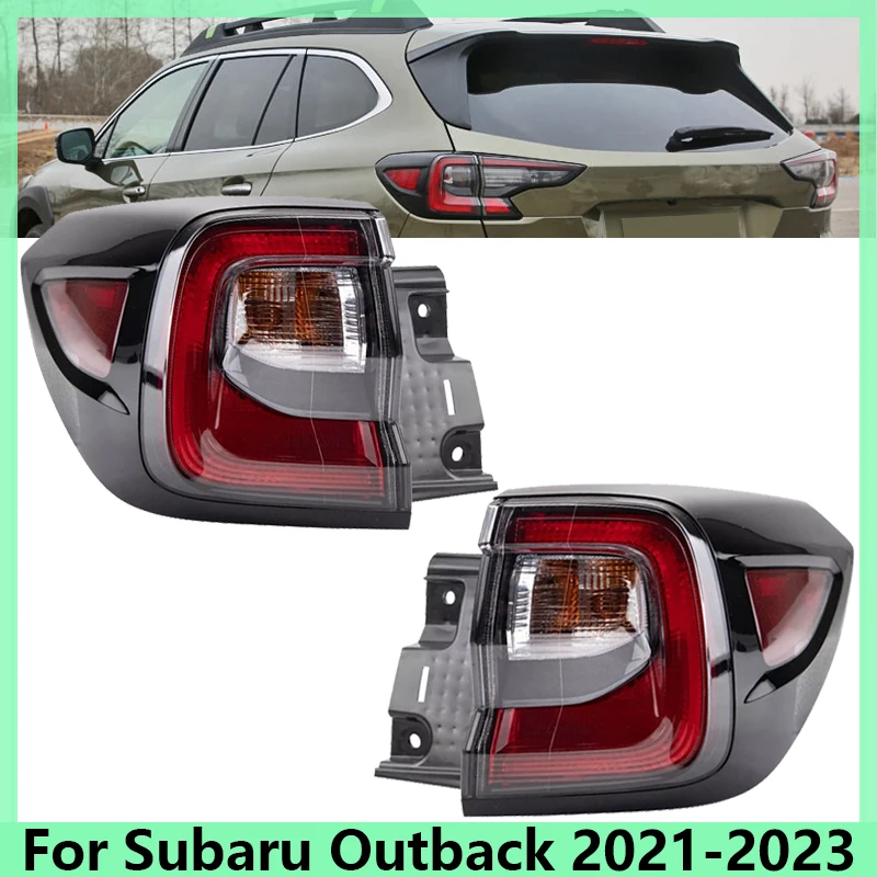 Для Subaru Outback 2021-2023 задний бампер автомобиля внешний фонарь стоп-сигнал