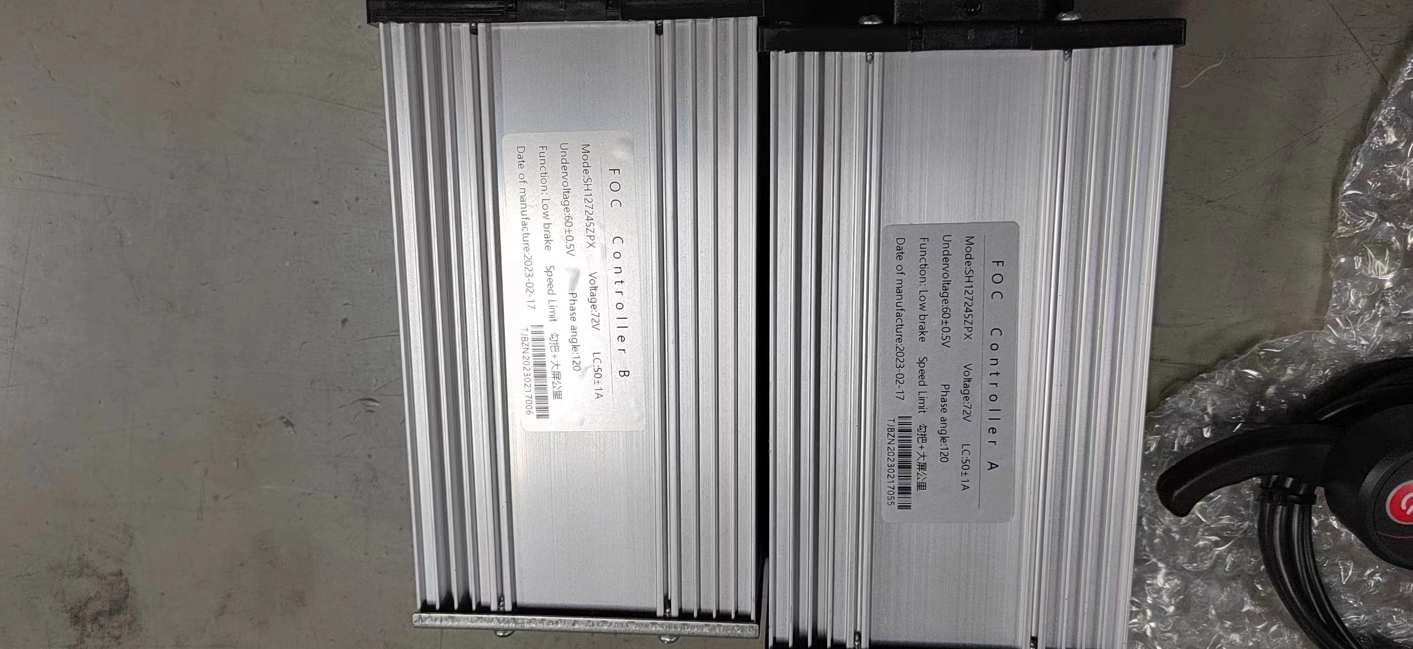 Контроллеры высокого качества для электрического скутера 60 в 72 Синусоидальная