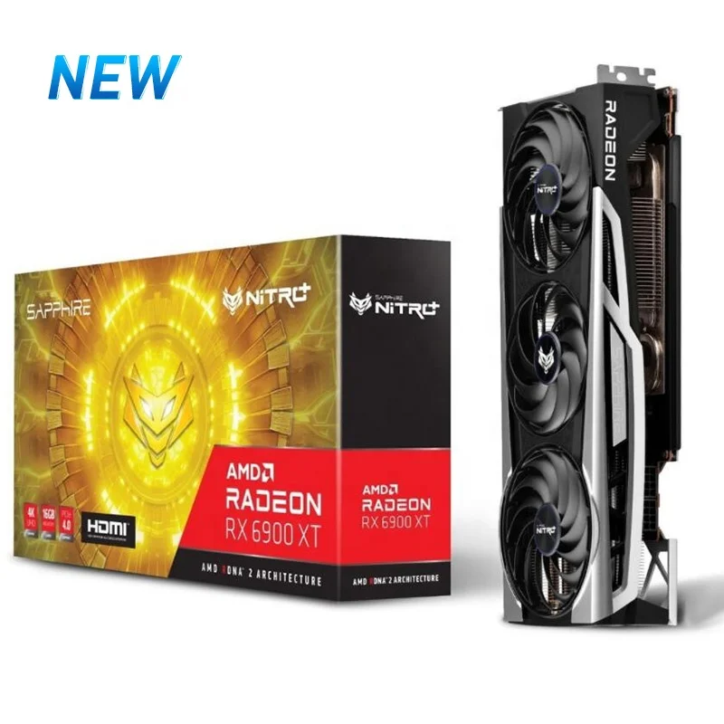 

Sapphire RX6900 XT 16GB AMD RX 6900XT graphics cards GPU AMD