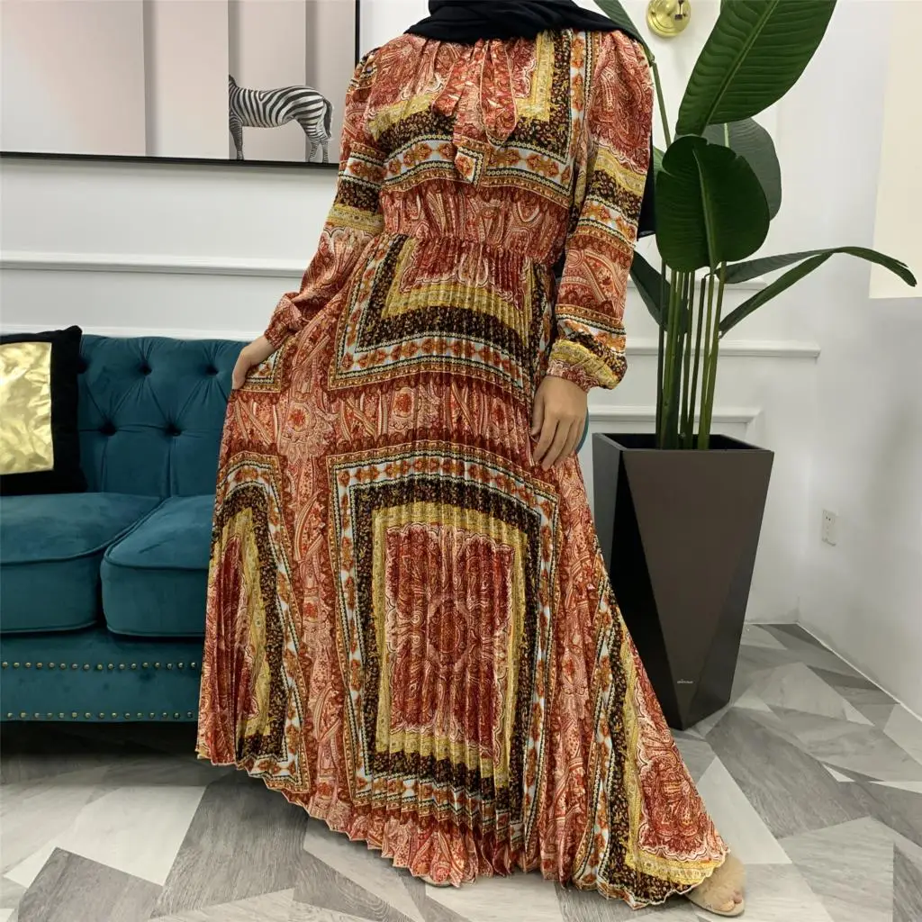 Женское длинное платье Bella Philosophy, длинное платье с принтом, лето, 2019