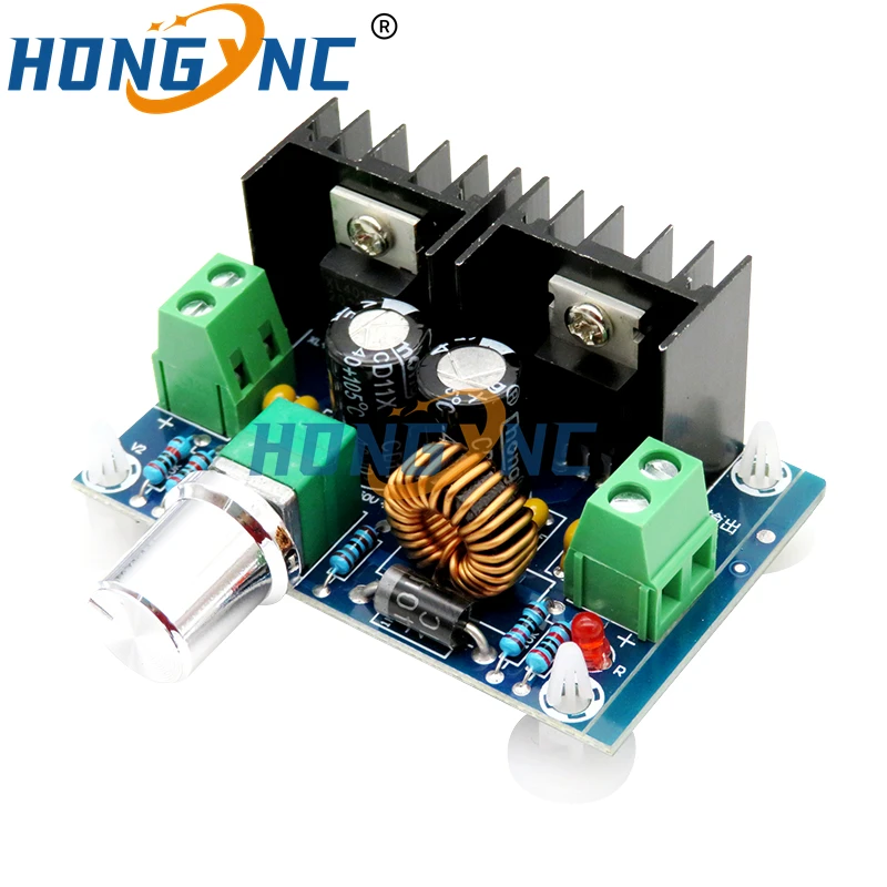 XH-M401 DC-DC понижающий преобразователь модуль питания XL4016E1 PWM регулируемый от 4 до 40 В